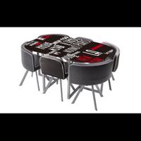 Set tavolo e sedie young maxi l140 cm