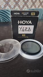 filtro HOYA 72 HD CIRC-PL + omaggio