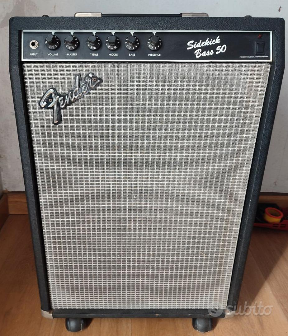 Fender sidekick deals 50 bass amp