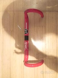 manubrio bici da corsa deda 35 in carbonio 