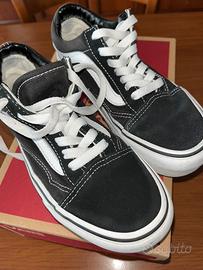 Scarpe Vans Old Skool Platfor Nero/Bianco