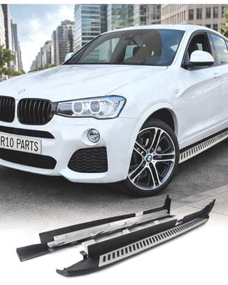 PEDANE PEDANE BMW X4 F26 14-18 ACCIAIO INOX