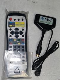 Telecomando MSI Media Center e ricevitore  e cavo