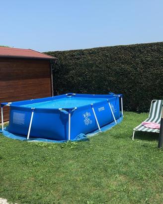 Piscina 3x2 +pompa a sabbia e accessori