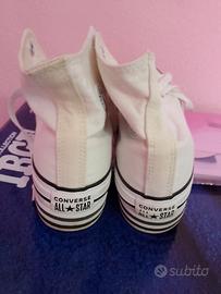 converse bianche 
