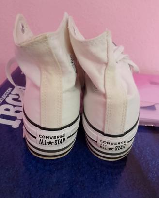 converse bianche 