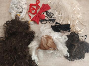 Set parrucche e accessori Cosplay 