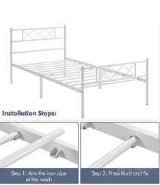 Struttura letto singolo