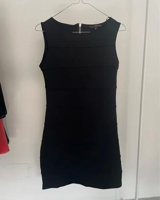 🖤 Vestito Nero Aderente "Sfera" (Taglia S)