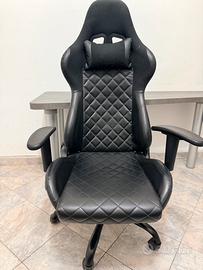 Sedia ufficio in pelle