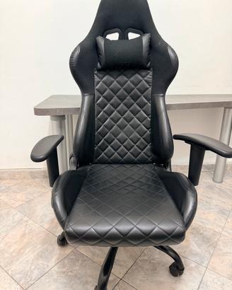 Sedia ufficio in pelle