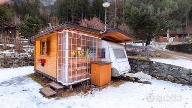 Roulotte con preingresso