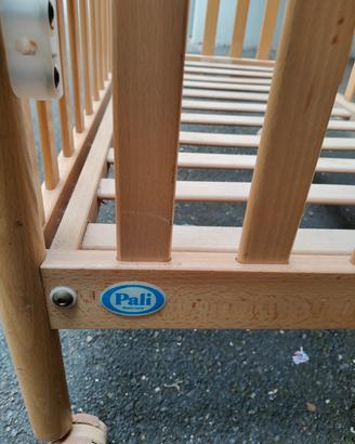 Lettino bambino con sbarre PALI in legno
