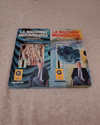 2 Videocassette di Piero Angela 