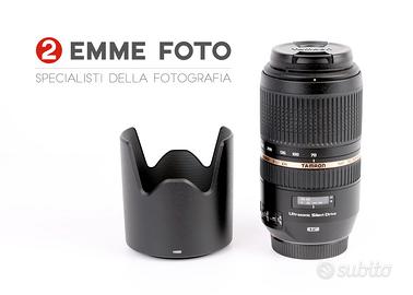 TAMRON SP 70-300/4-5,6 VC CANON EF USATO GARANTITO