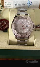 Rolex yatch master 16622 card