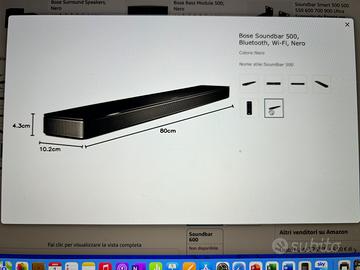 BOSE SOUNDBAR 500 MOD.424096