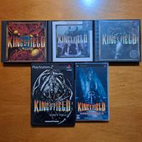 Lotto giochi King's Field jp ps1 ps2 psp