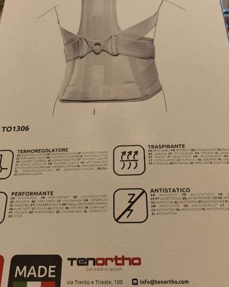 TUTORE dorso-lombare modulare – TO1306 – TenY TENO