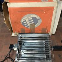 Fornello elettrico acciaio inox usato poco vintage