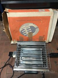 Fornello elettrico acciaio inox usato poco vintage
