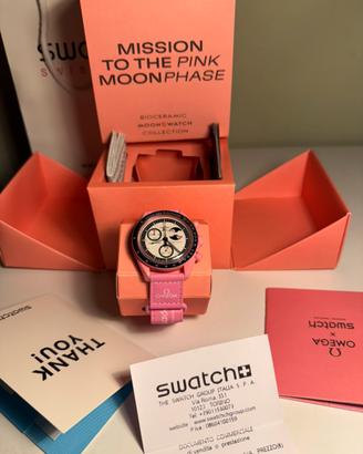Omega x Swatch Mission to the Pink Moonphase