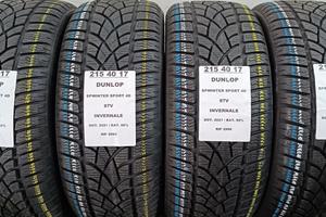 4 GOMME 215 40 17 DUNLOP INV RIF2996