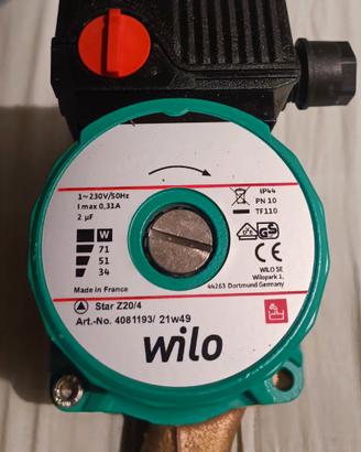 pompa di circolazione WILO