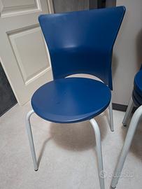 4 sedie usate in buone condizioni 