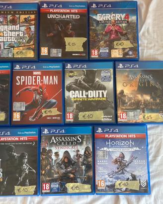 Videogiochi ps4