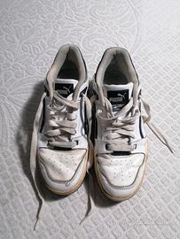 Puma Slipstream In Pelle Bianche 41