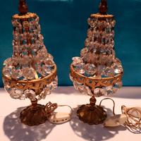 Coppia Abat Jour stile impero 