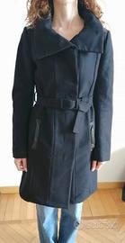 Cappotto nero monopetto Patrizia Pepe 44