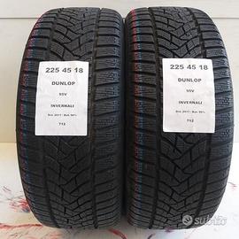 2 gomme 225 45 18 dunlop a712