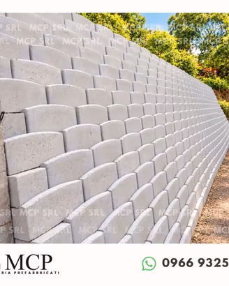 MATTONI AUTOBLOCCANTI AD INCASTRO PER MURI 