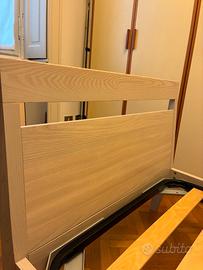 Letto singolo 90x200 con materasso
