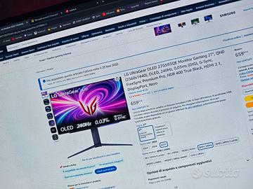LG ULTRAGEAR OLED 27GS93QE 240Hz