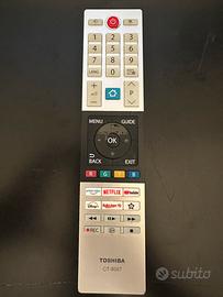Telecomando originale Toshiba CT-8567 per Smart TV