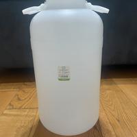 FUSTO IN PLASTICA BOCCA LARGA 25 LT