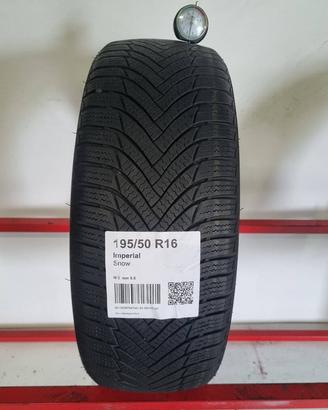 Gomme Usate Imperial 195 50 16 Guarda Catalogo