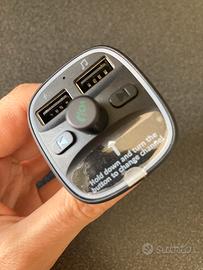 Trasmettitore FM bluetooth per auto