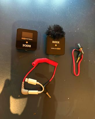 Microfono Rode wireless