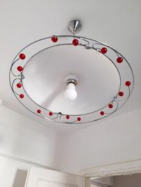 Lampadario cucina in vetro 