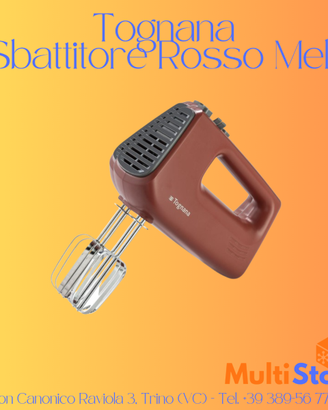 Sbattitore elettrico Tognana Rosso  Mela