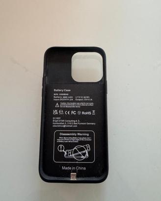 COVER CON POWER BANK IPHONE 12 PRO MAX