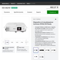 Proiettore epson full HD