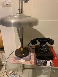 Lampada da tavolo ministeriale a fungo anni 40