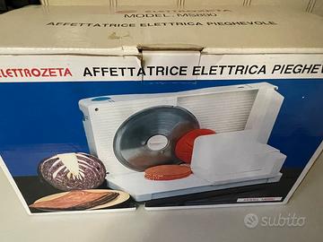 Affettatrice elettrica pieghevole Elettrozeta