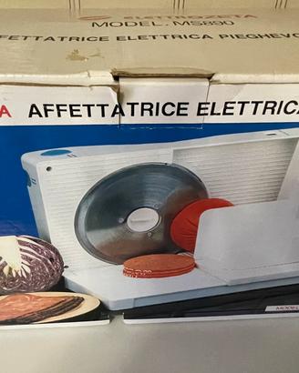 Affettatrice elettrica pieghevole Elettrozeta