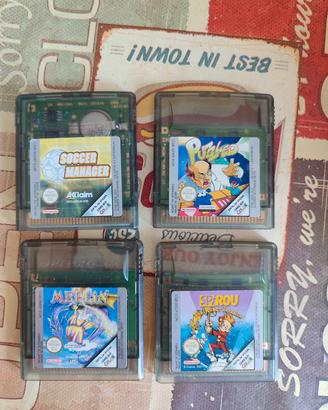 4 giochi gameboy color
